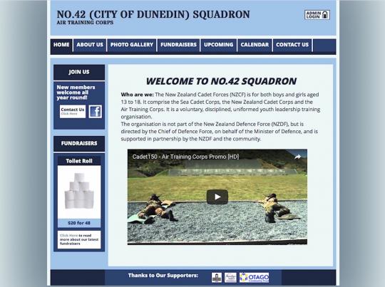 No.42 Squadron website home page