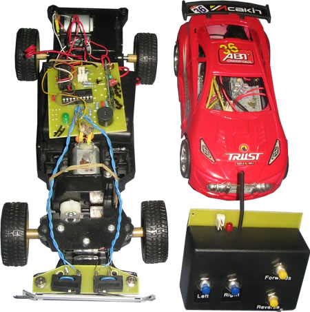 Easily programmable remote-control cars / Middle - Years 7–10