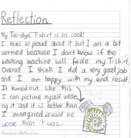 A student's reflection