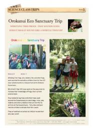 An article about a visit to the sanctuary