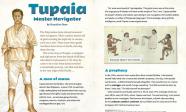 First page of journal article showing Tupaia