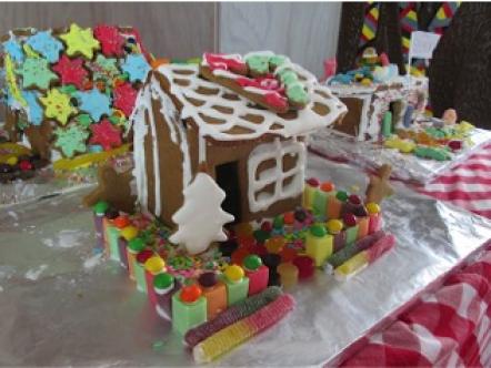 Gingerbread house made by year 7 students