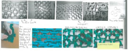Development of the chainmaille design