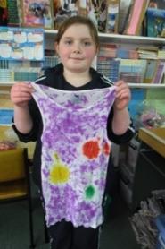 Tie-dyed T-shirt example 10