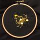 Student's embroidery work of the cancer star sign