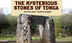 The mysterious stones of Tonga.